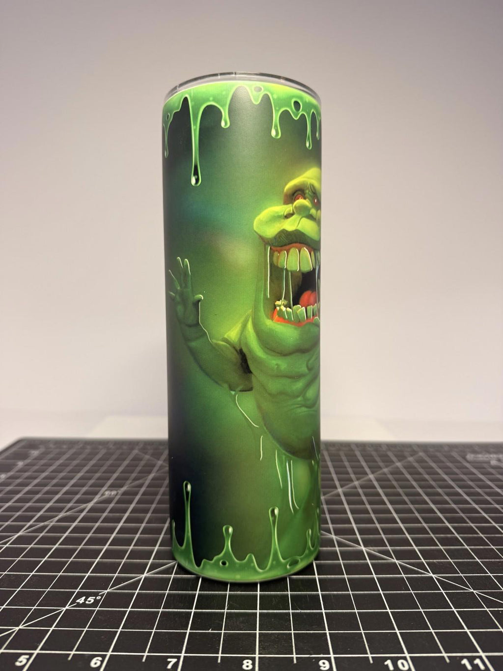 20 oz Slimmer Glow in the Dark Stainless Steel Tumbler with Lid, Straw