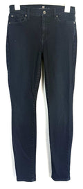 7 For All Mankind Skinny Gwenevere Jeans Womens 27 Dark Wash Stretch
