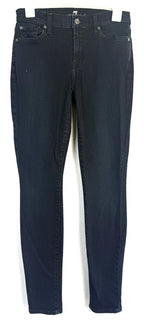 7 For All Mankind Skinny Gwenevere Jeans Womens 27 Dark Wash Stretch