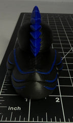 3d Printed Monster Duck - 3 Inch - Energy Drink - Jeep - Rock - Black and Blue