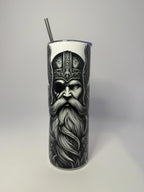 20 oz Odin Stainless Steel Tumbler with Lid, Straw