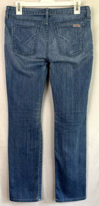 Hudson Women Jeans Size 27 Blue Skinny Stretch Low Rise *Made in USA*