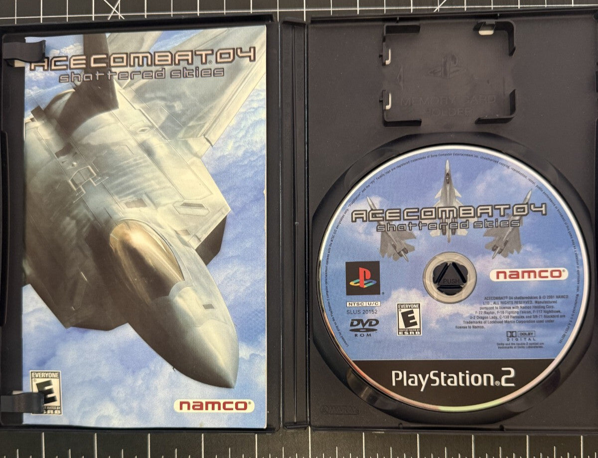 Ace Combat 4 | PS2 PlayStation 2 - 2001 | Tested [CIB]