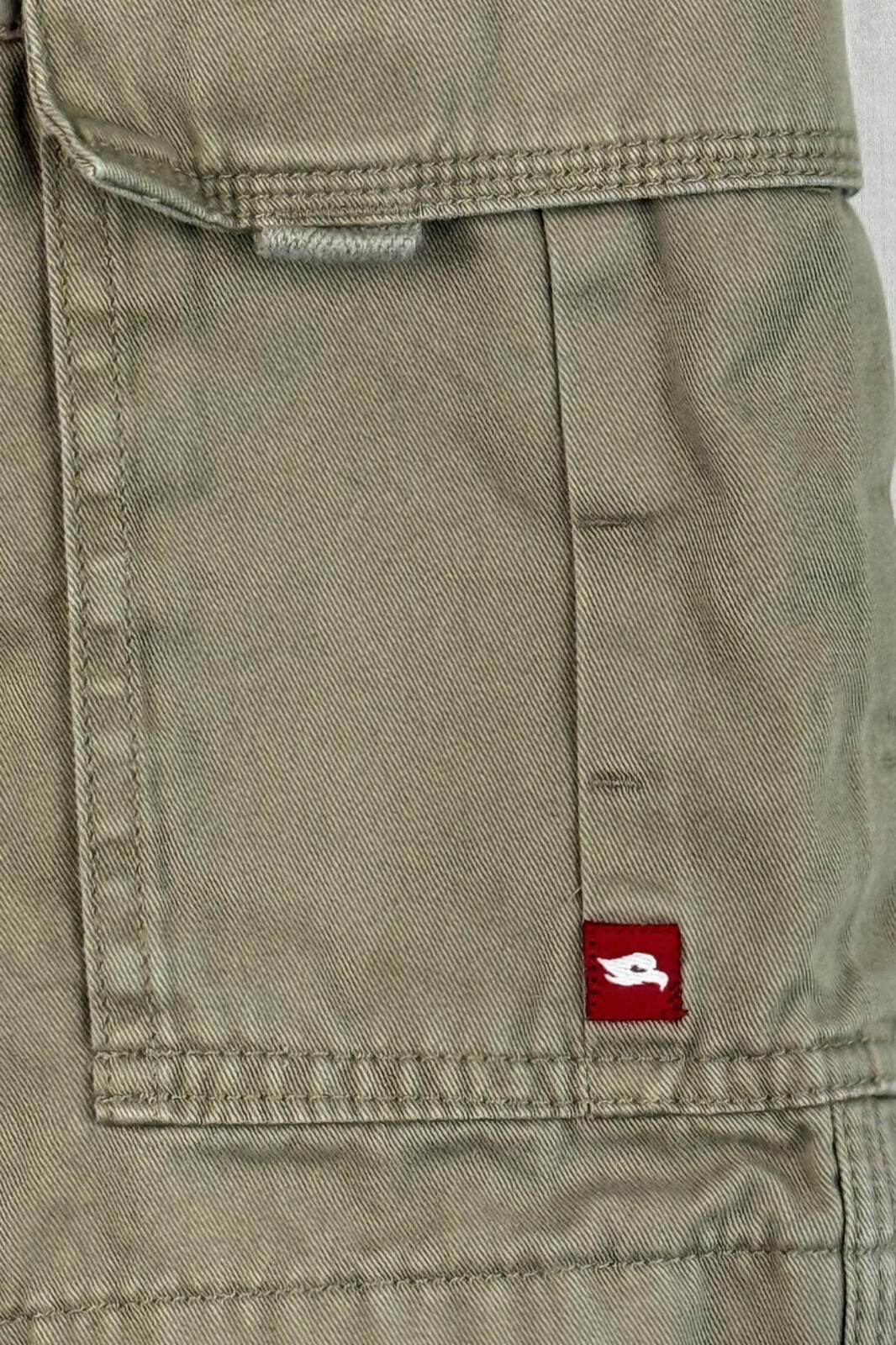 Tony Hawk Mens Size 34 Cargo Shorts Khaki Tan Cotton Skateboarding Utility