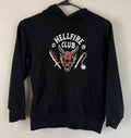 Stranger Things Hellfire Club Hoodie Youth M Red Graphic Devil Netflix Official