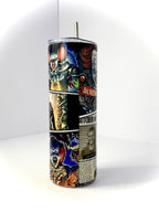 20 oz Pennywise Stainless Steel Tumbler with Lid, Straw
