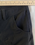 North Face Pants Womens 4 Black Roll Tab Stretch Outdoors Hiking 28x32