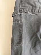 Carhartt Carpenter/Painter Pants B11 PTB Gray Mens Sz 35x30 Dungaree Fit