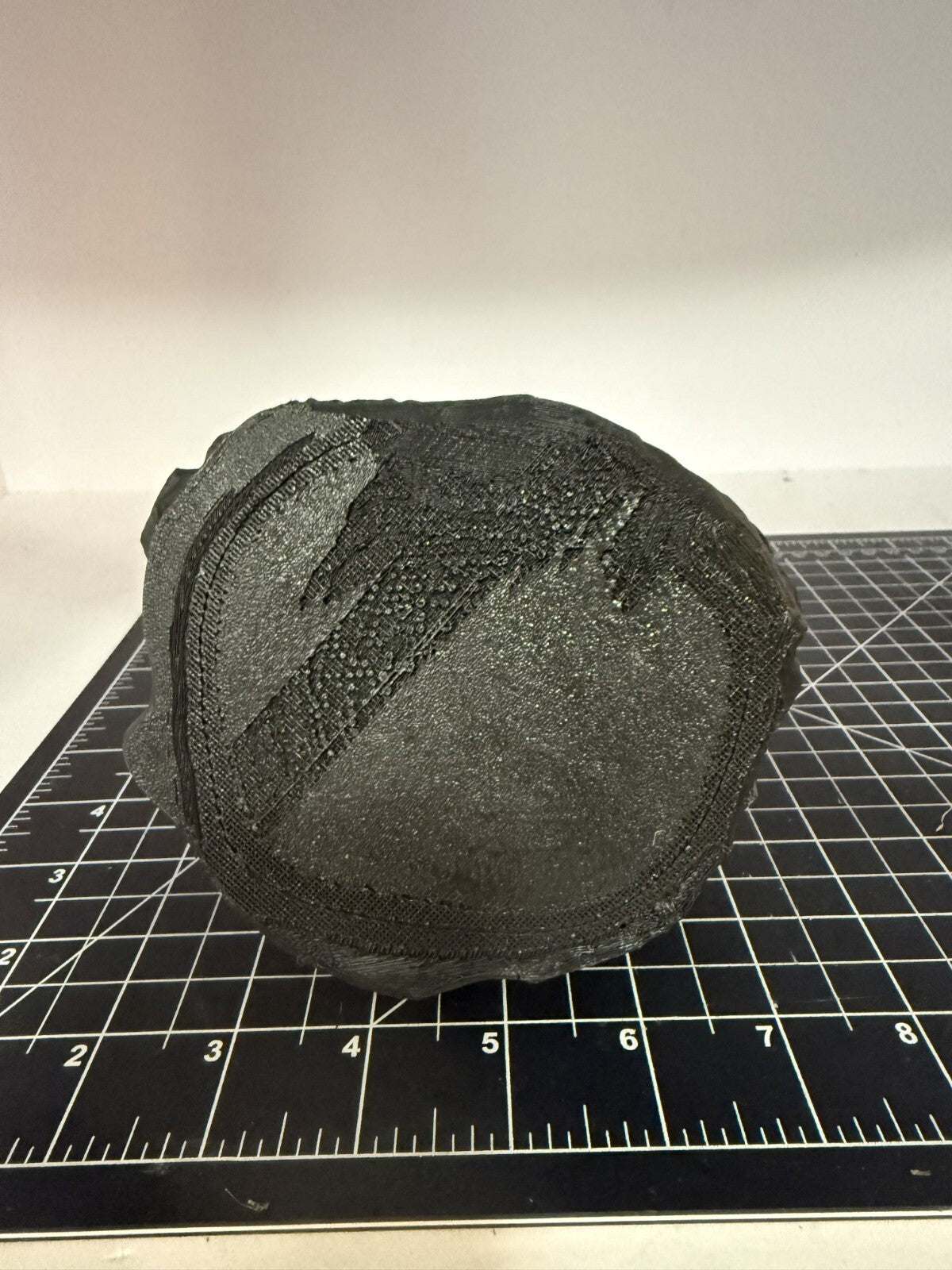 3D Printed Werewolf Statue - PLA - 8 in - Horror - Black - Detailed