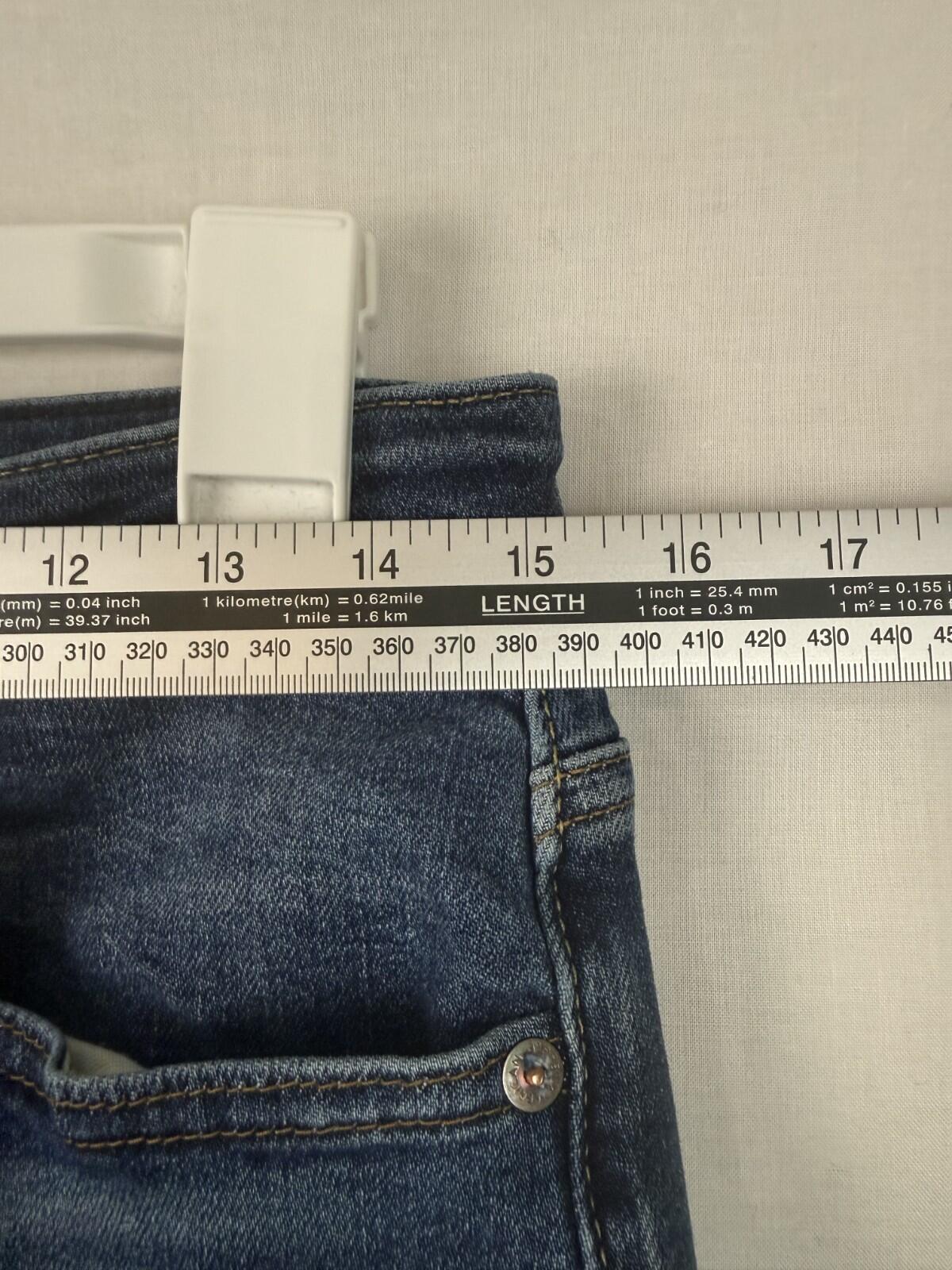 American Eagle Airflex Plus Jeans Mens 30 x30 Athletic Skinny Whiskered