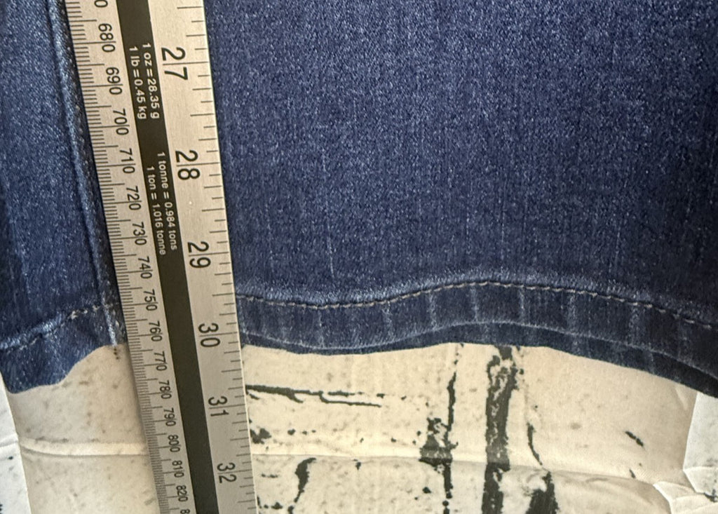 KanCan Maurices Womens Flare Jeans Size 13 Dark Wash Mid Rise