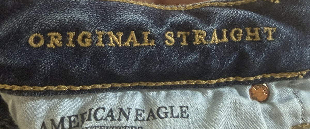 American Eagle Outfitters Extreme Flex Original Straight Mens Jeans 30x36
