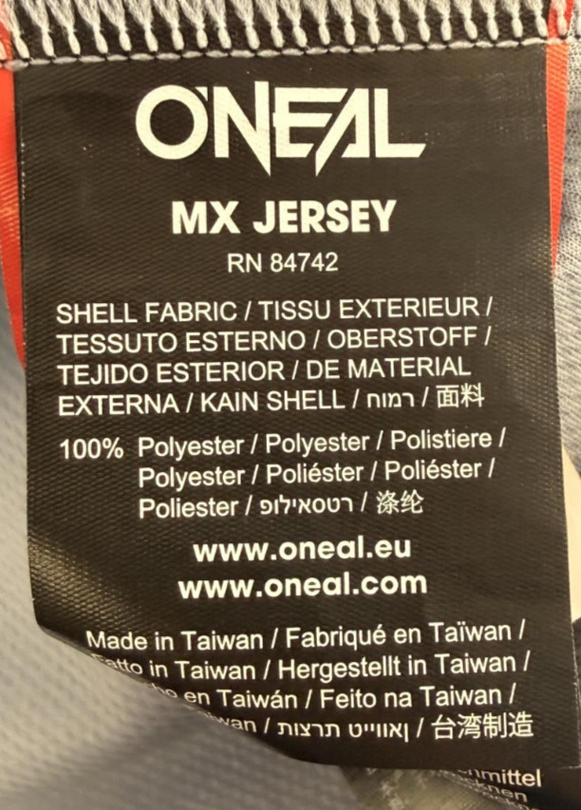 O’Neal Enjoy The Ride Jersey Size Mens XL - Padded Forearms - Graffiti Art