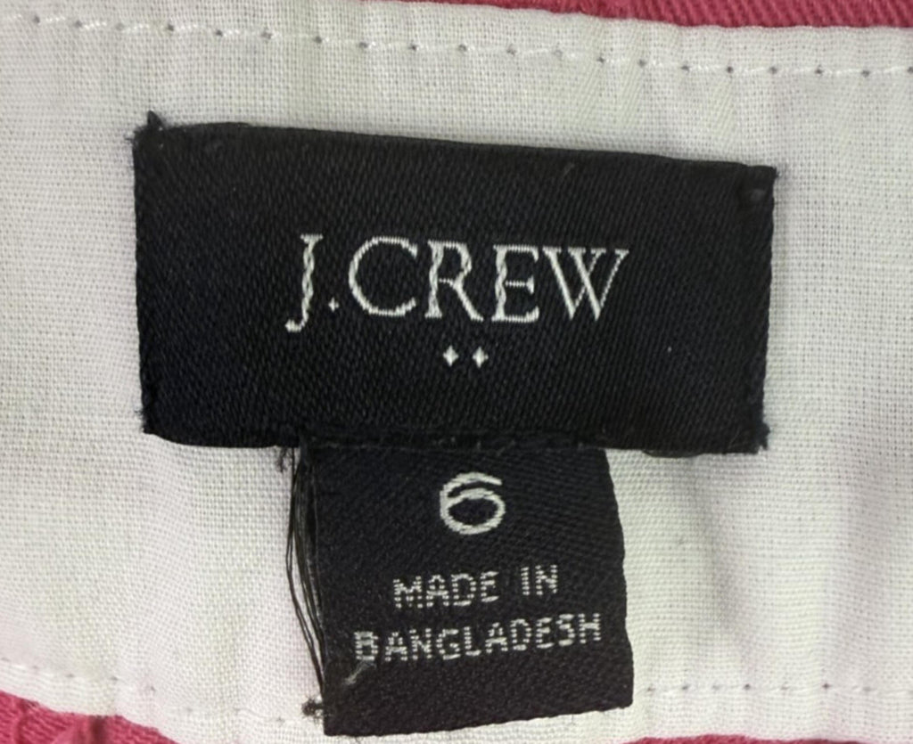 J Crew Womens Pink Chino Shorts Size 6 - Summertime - Comfortable