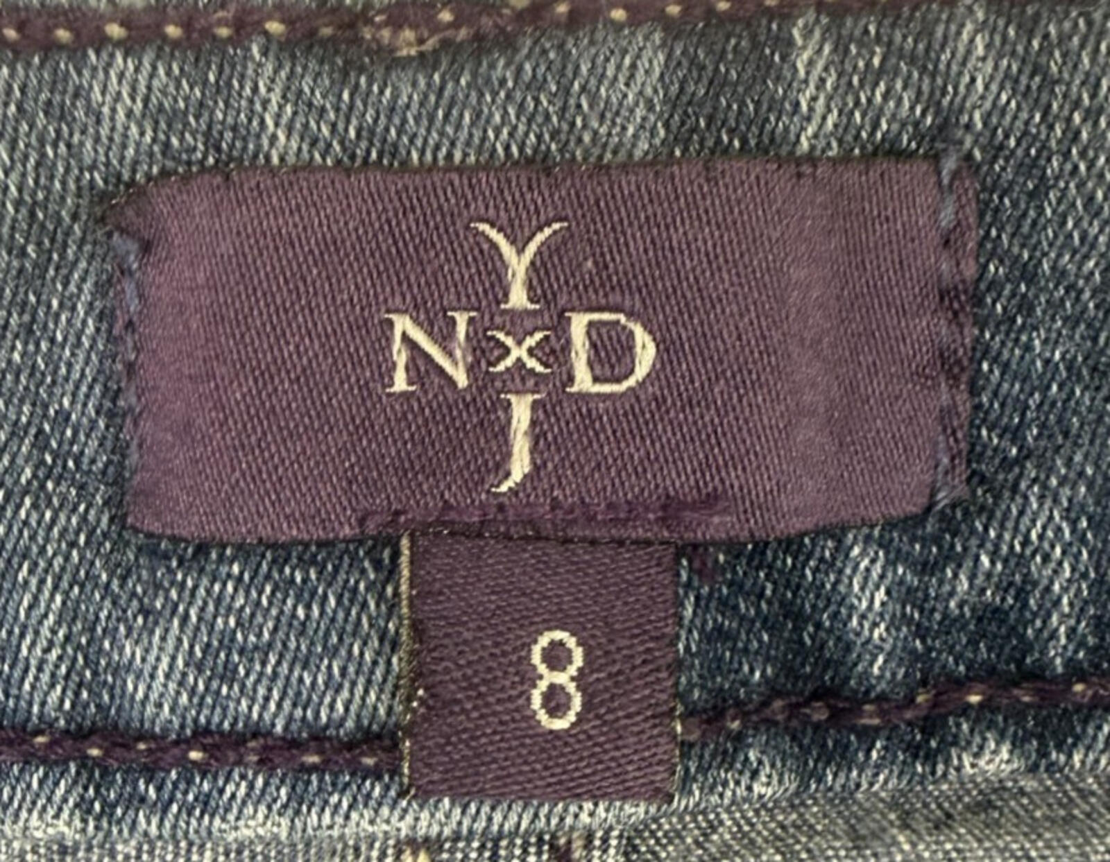 Not Your Daughters Jeans NYDJ Skinny Jeans Womens Size 8 Blue USA MADE Stretch