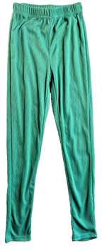 Womens Releaxed Polyester Pants size s light green 100% polyester comfortable