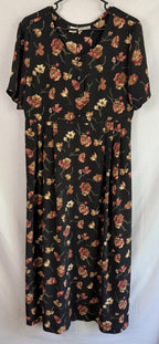 Rafaelle Womens Dress Size 10 Floral 50 Inch Legnth