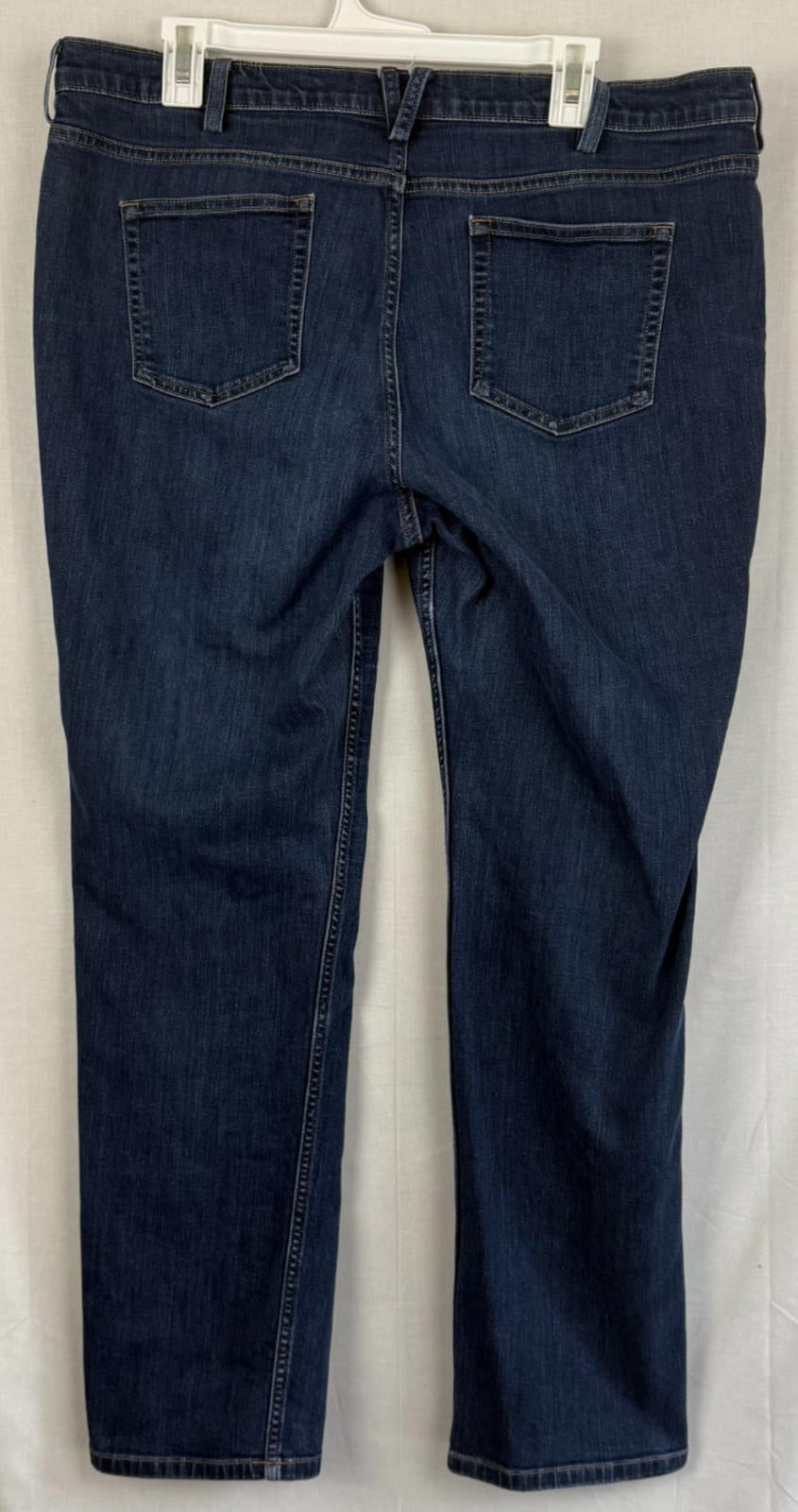 Duluth Trading Co Womens Jeans Size 18x31 Straight Stretch Cotton Blend