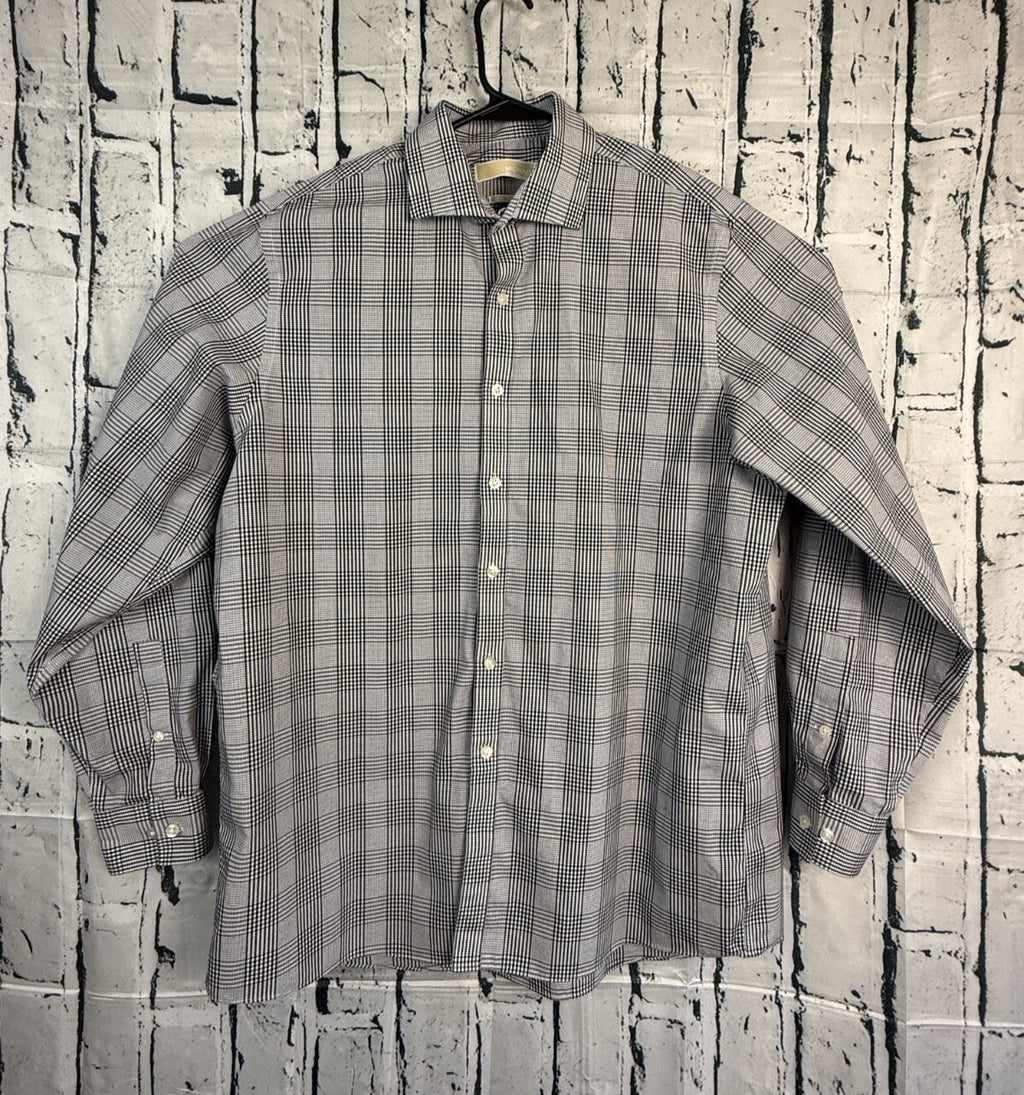 Bundle of 3 Michael Kors Long Sleeve Button Up Shirts Mens Large EUC