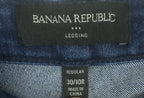 Banana Republic Legging Womens Jeans Sz 10 Zip pockets Sameday Shipping