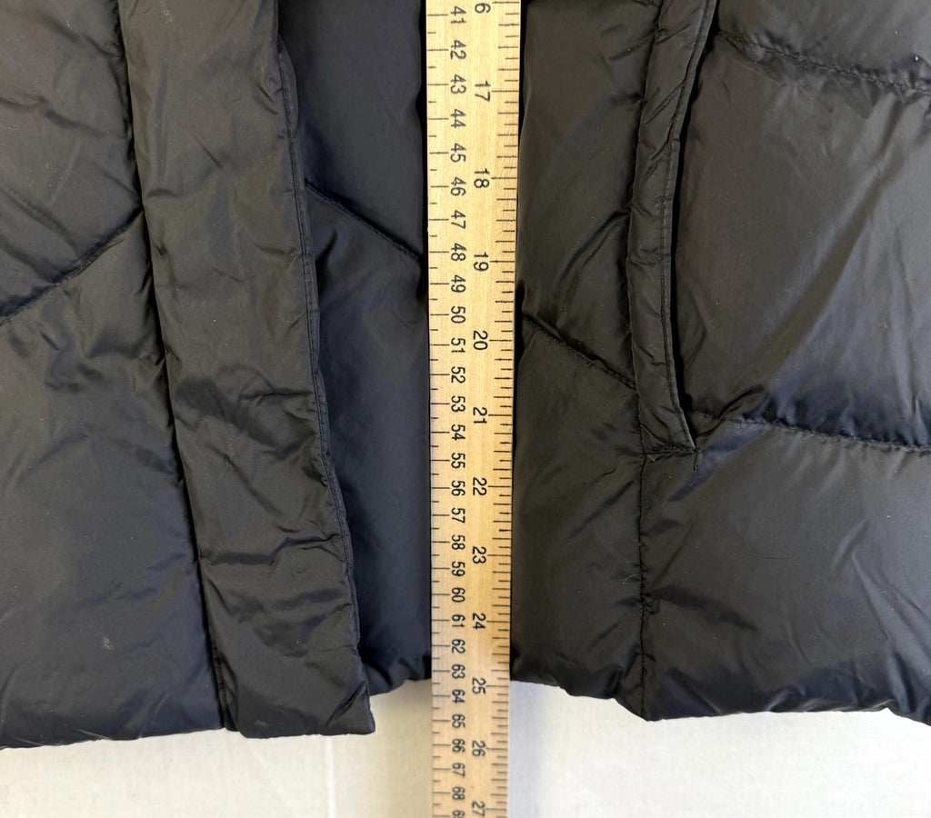 Tommy Hilfiger Womens Puffer Jacket Size Small ~ Black ~ Down\Waterfowl Insulate