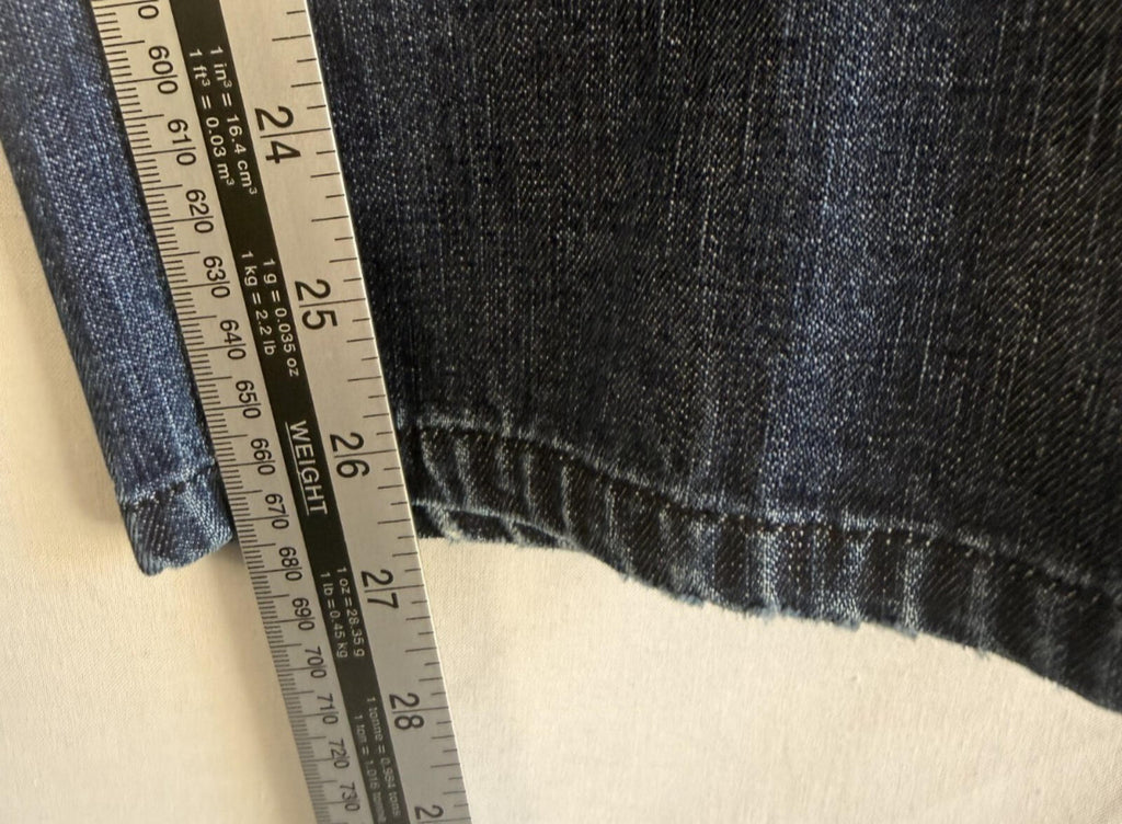 Lauren Ralph Lauren Jeans Women Size 12P Petite Blue Classic Straight Whiskers