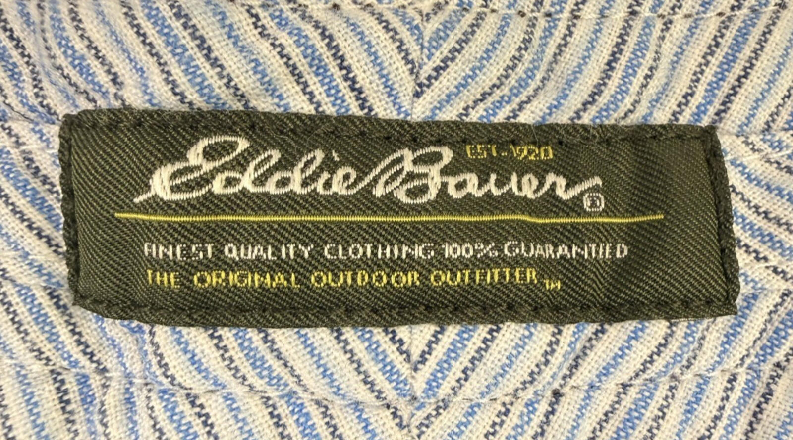 Eddie Bauer Womens Hiking Shorts Size 14 Brown Mid Rise 5" Inseam