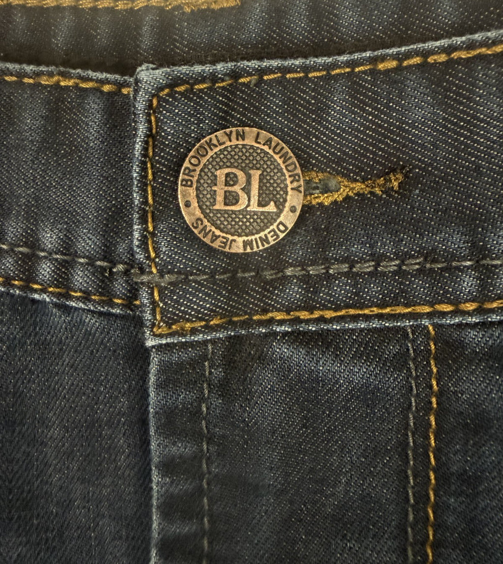 Brooklyn Laundry Jeans Mens 40 X 30 Blue Denim Cotton Straight Leg