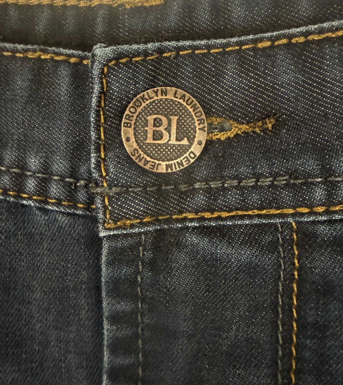 Brooklyn Laundry Jeans Mens 40 X 30 Blue Denim Cotton Straight Leg