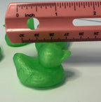 Glow in the Dark Duck Vehicle Valve Stem Covers