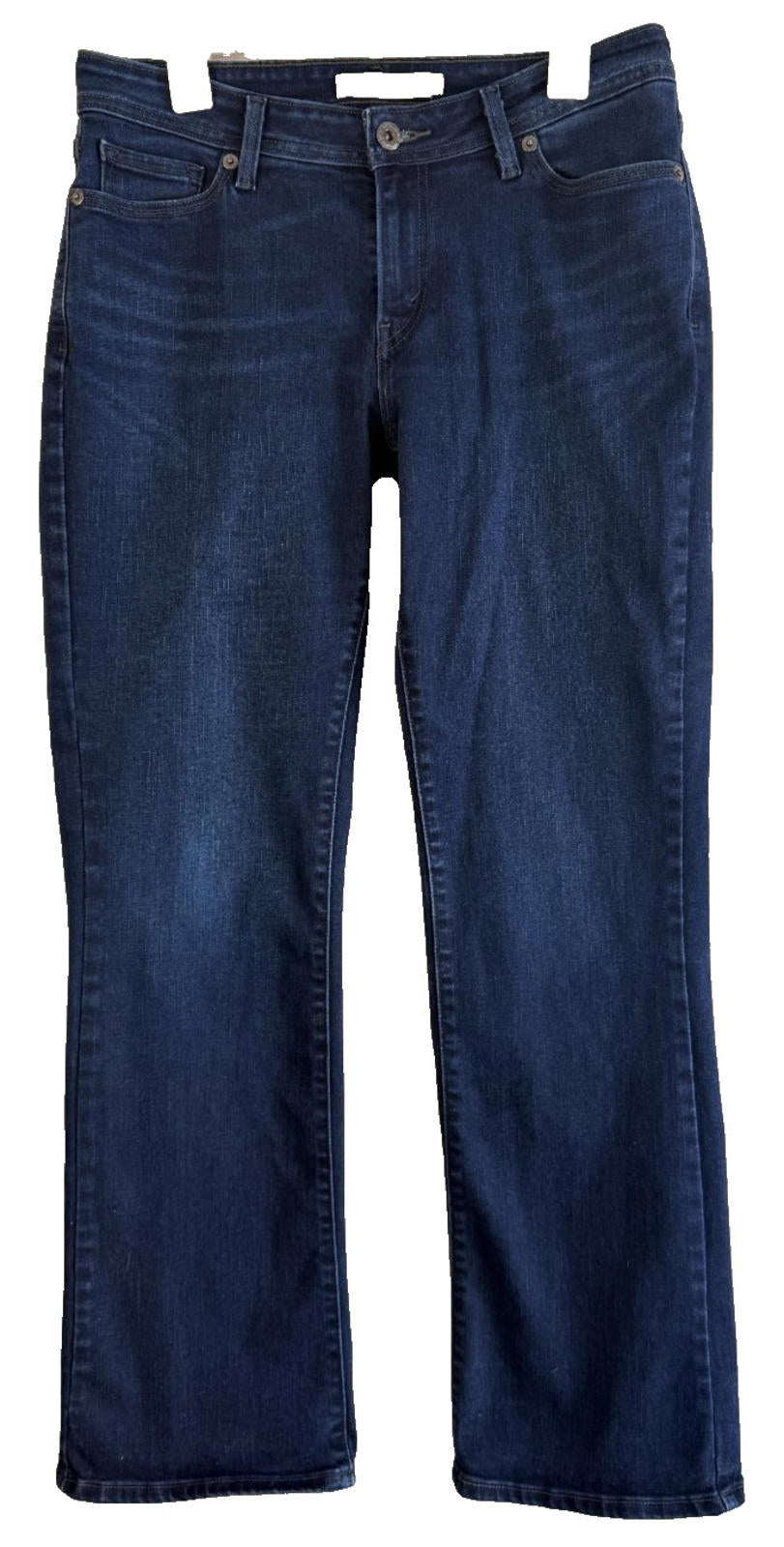 Levis Womens 529 Curvy Bootcut Denim Blue Jeans Size 12L Long Casual Boot Cut