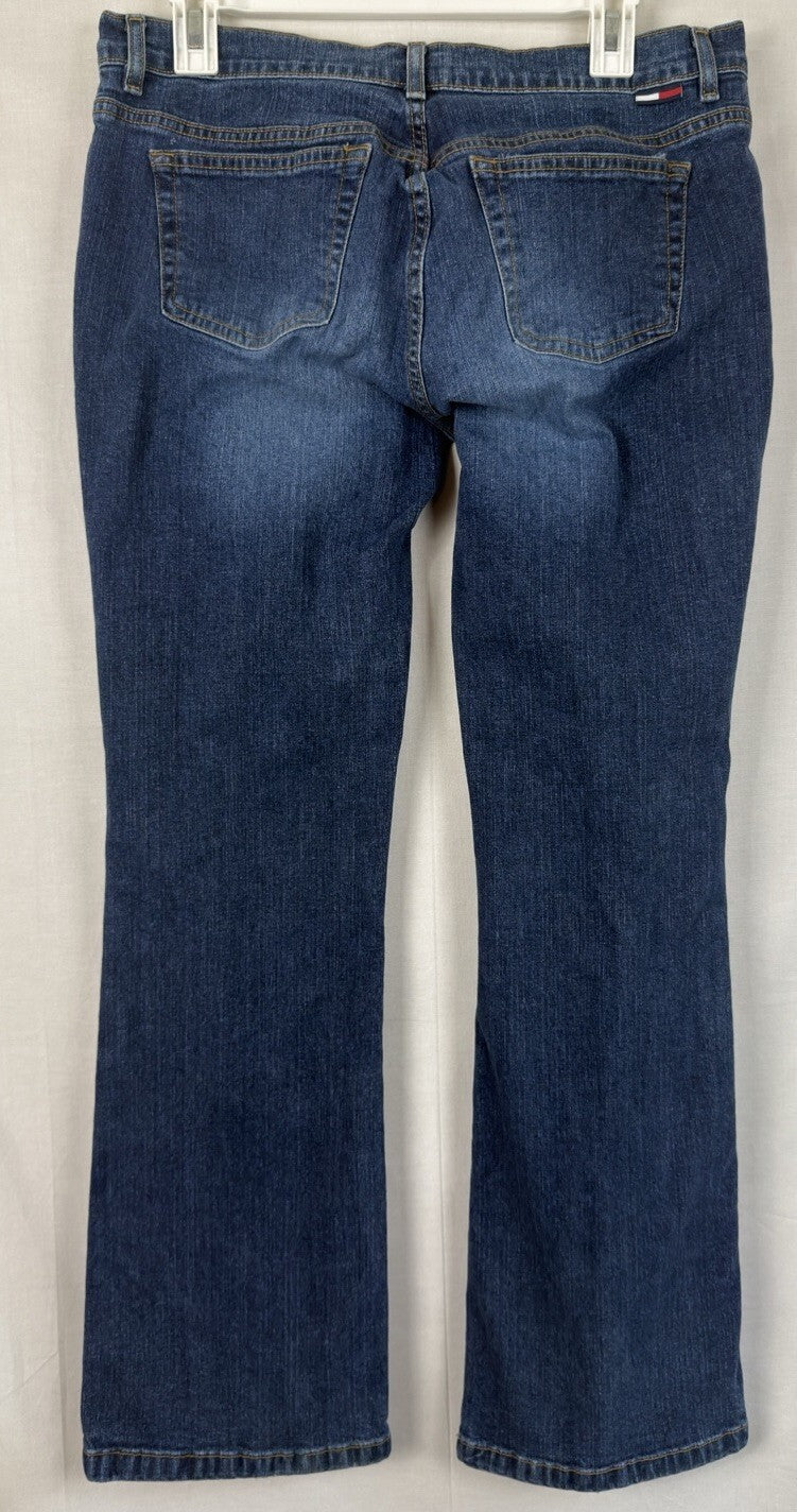 Vintage TOMMY HILFIGER Womens Sz 13 Jeans Low Rise Bootcut Stretch