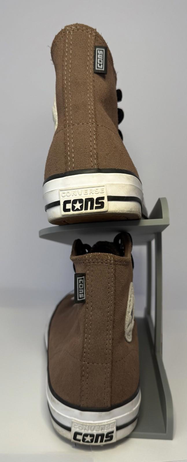 Converse Womens Size 6 1/2 Brown Suede Excellent Condition