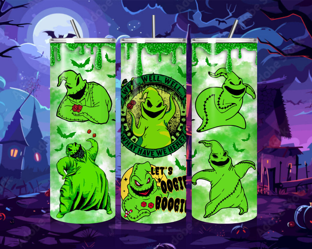 20 oz Oogie Boogie Stainless Steel Tumbler with Lid, Straw