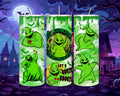 20 oz Oogie Boogie Stainless Steel Tumbler with Lid, Straw