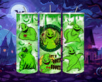 20 oz Oogie Boogie Stainless Steel Tumbler with Lid, Straw