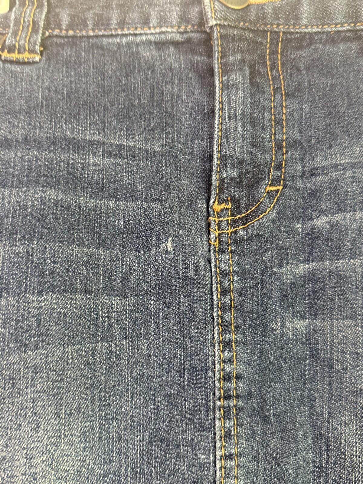 Tommy Hilfiger Jean Pencil Skirt Womens Size 10 - 16” Length - Denim