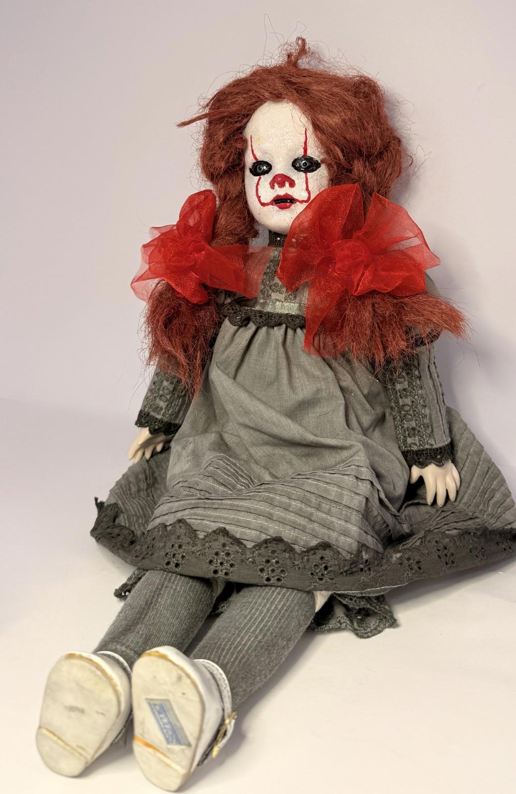 Penny's Promise - OOAK Scary Creepy Doll 18" Hand Painted Horror Haunting Art