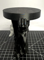 3D Printed Ghostface Candle Jar Holder - Black/White - 5 Inch
