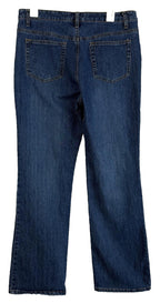 Cosmopolitan Jeanswear Womens Size 12 Bootcut Blue Jeans Embroidery Stretch