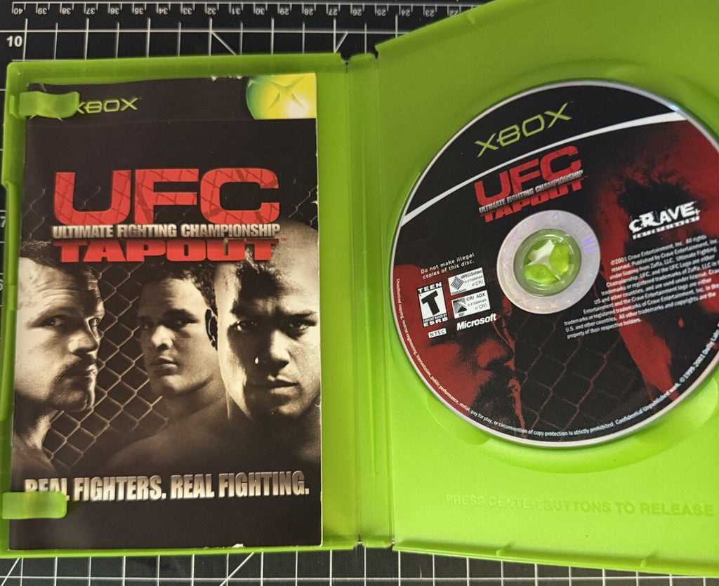 UFC Ultimate Fighting Championship Tapout for Xbox Original CIB