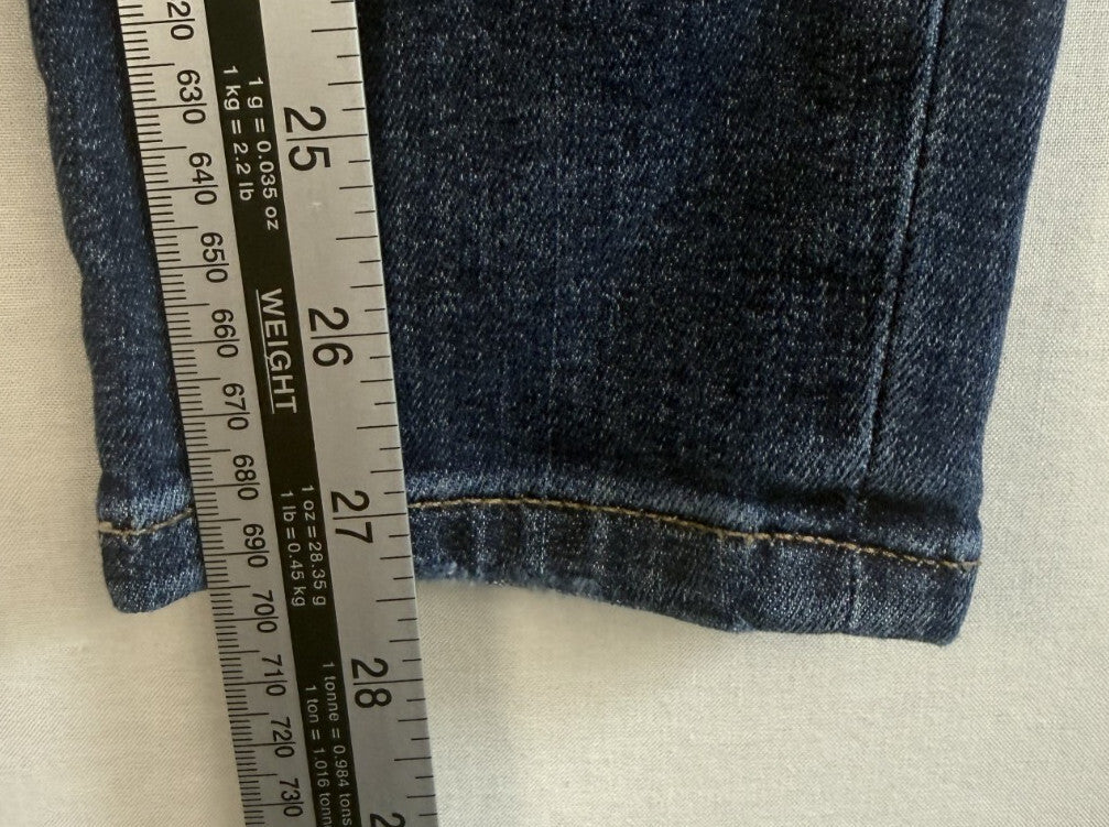 Joes The Icon Mid Rise Skinny Ankle Womens Jeans Sz 29 Dark Wash Stretch