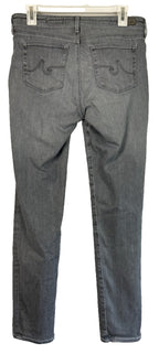 AG Adriano Goldschmied Women's Light Gray Prima Cigarette Leg Jeans Size 28