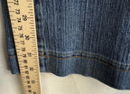 DKNY Womens Flare Jeans Size 5 Long Juniors Blue Denim