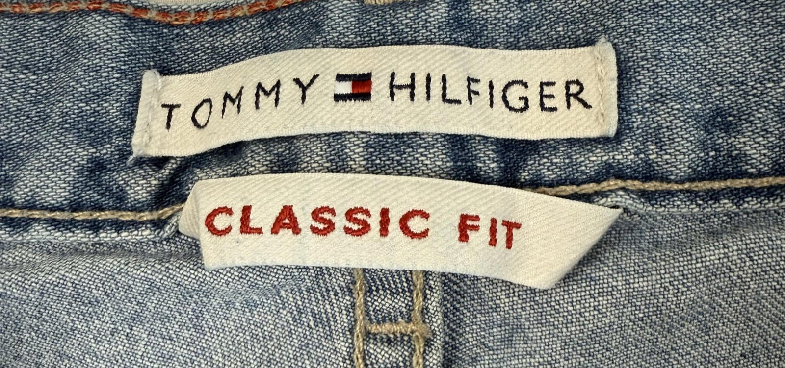 Vintage Tommy Hilfiger Classix Fit Jeans Womens Size 4 Blue Denim 90s Wash Y2K