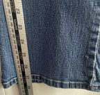 Signature by Levi Strauss Boot Cut Jeans Womens 12S Blue Low Rise Star Belt