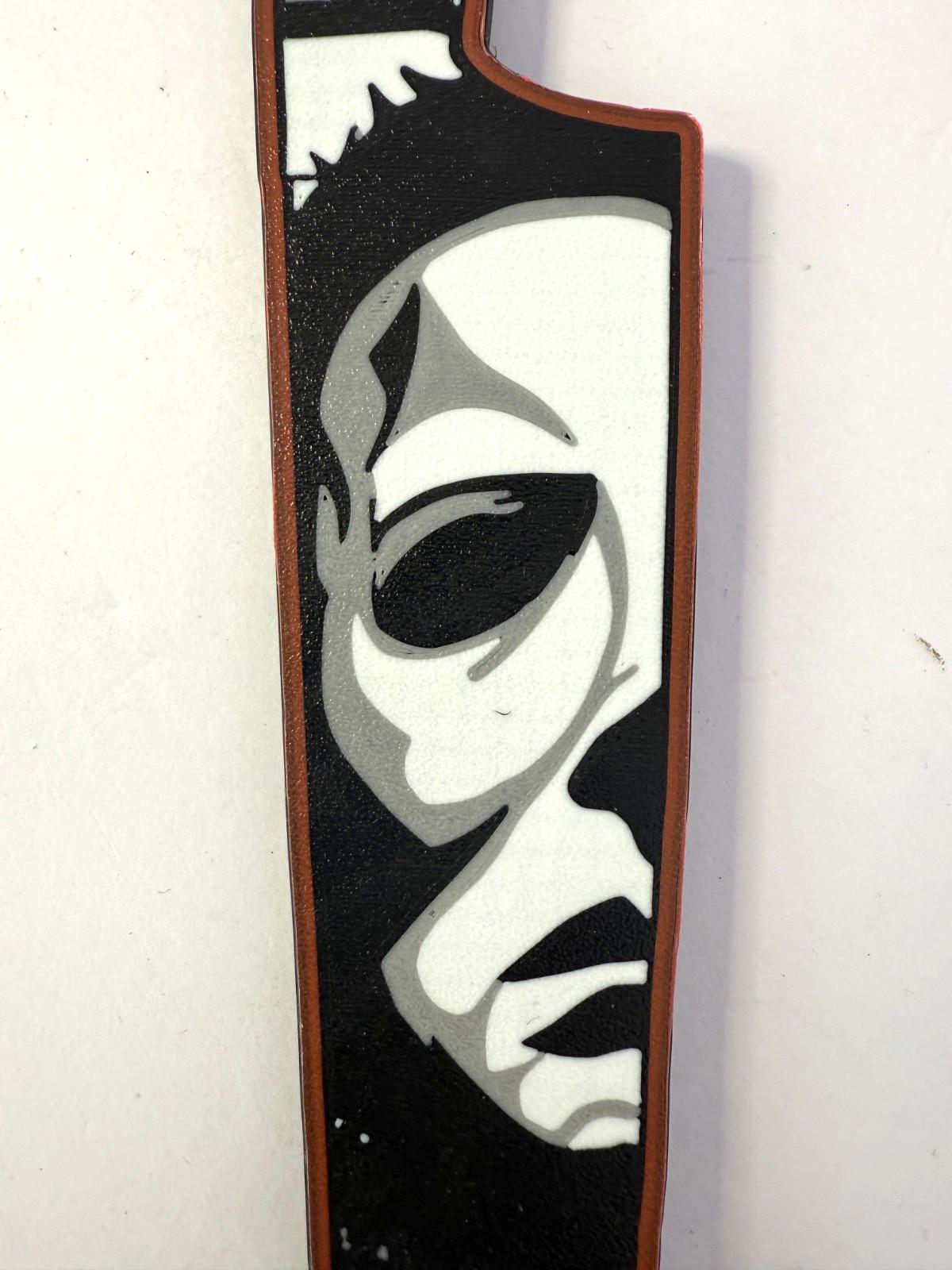 Michael Myers Halloween Knife 3D Printed PLA