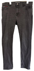 Tommy Hilfiger Mens Slim Jeans W36 L32 Black (Fits like 38x32)