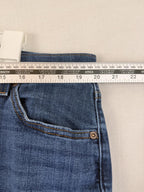 Levis 726 Jeans Womens Sz 18W Flare High Rise Denim Stretch Comfort Medium Wash