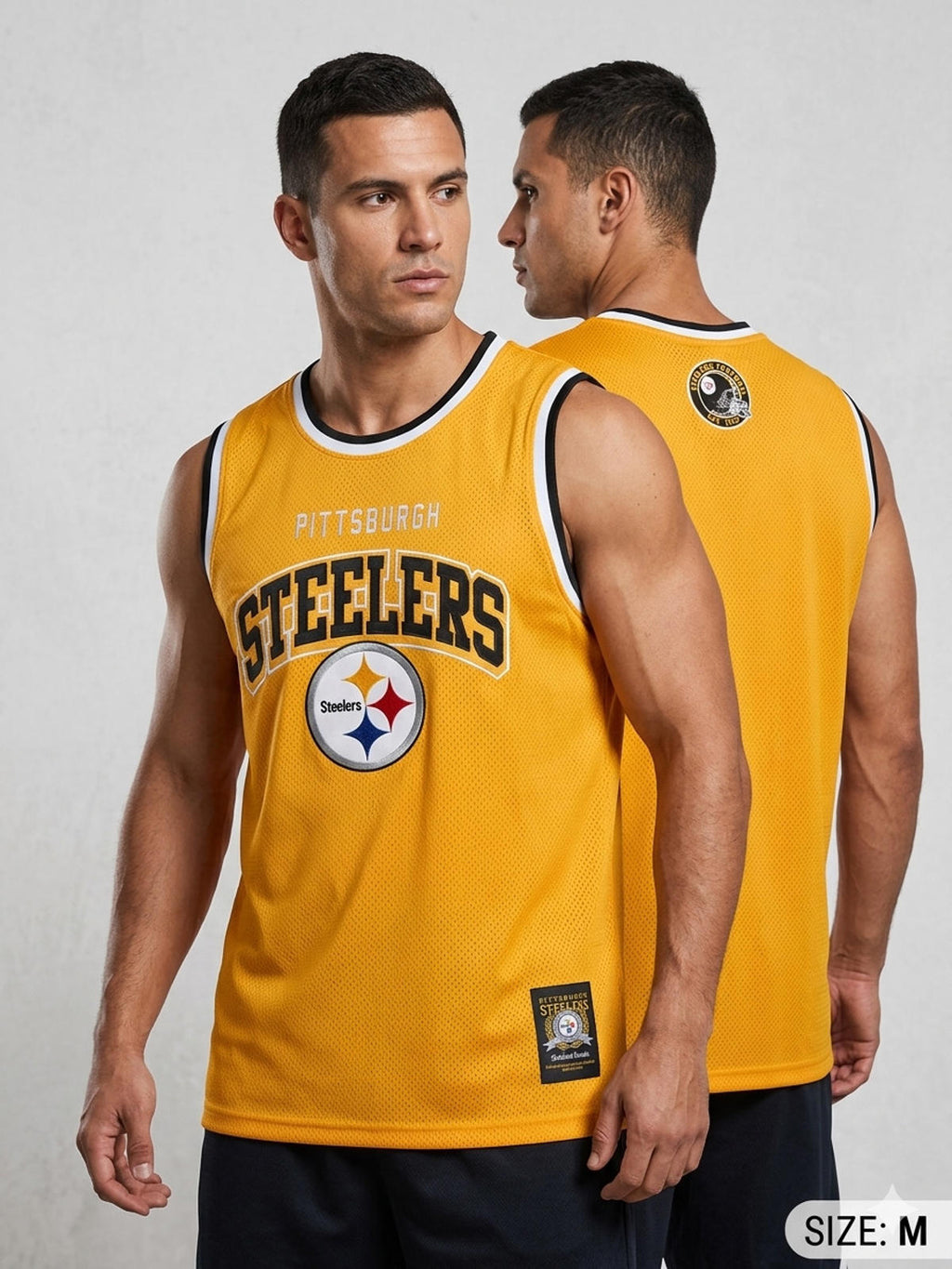 Pittsburg Steelers Mens Sz M Basketball Jersey - NFL